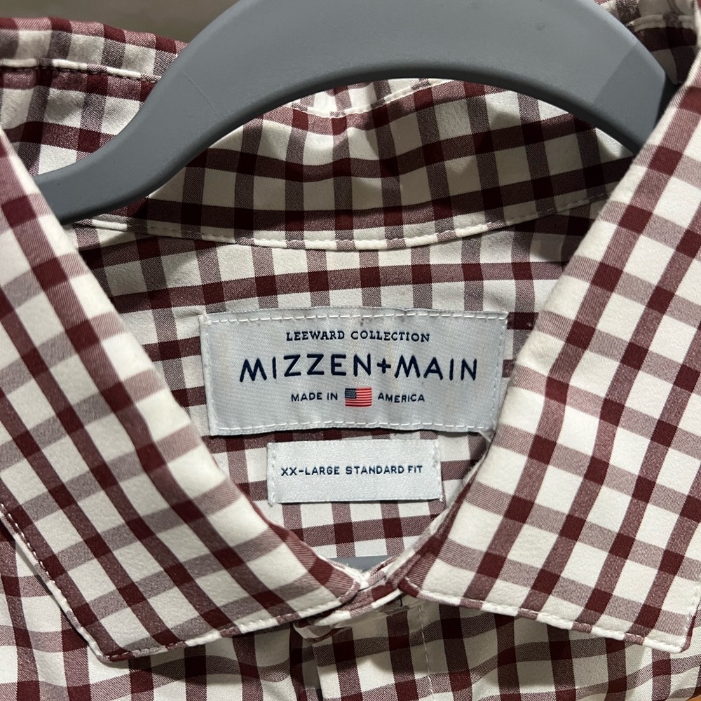 Mizzen+Main Leeward Dress Shirt XXL